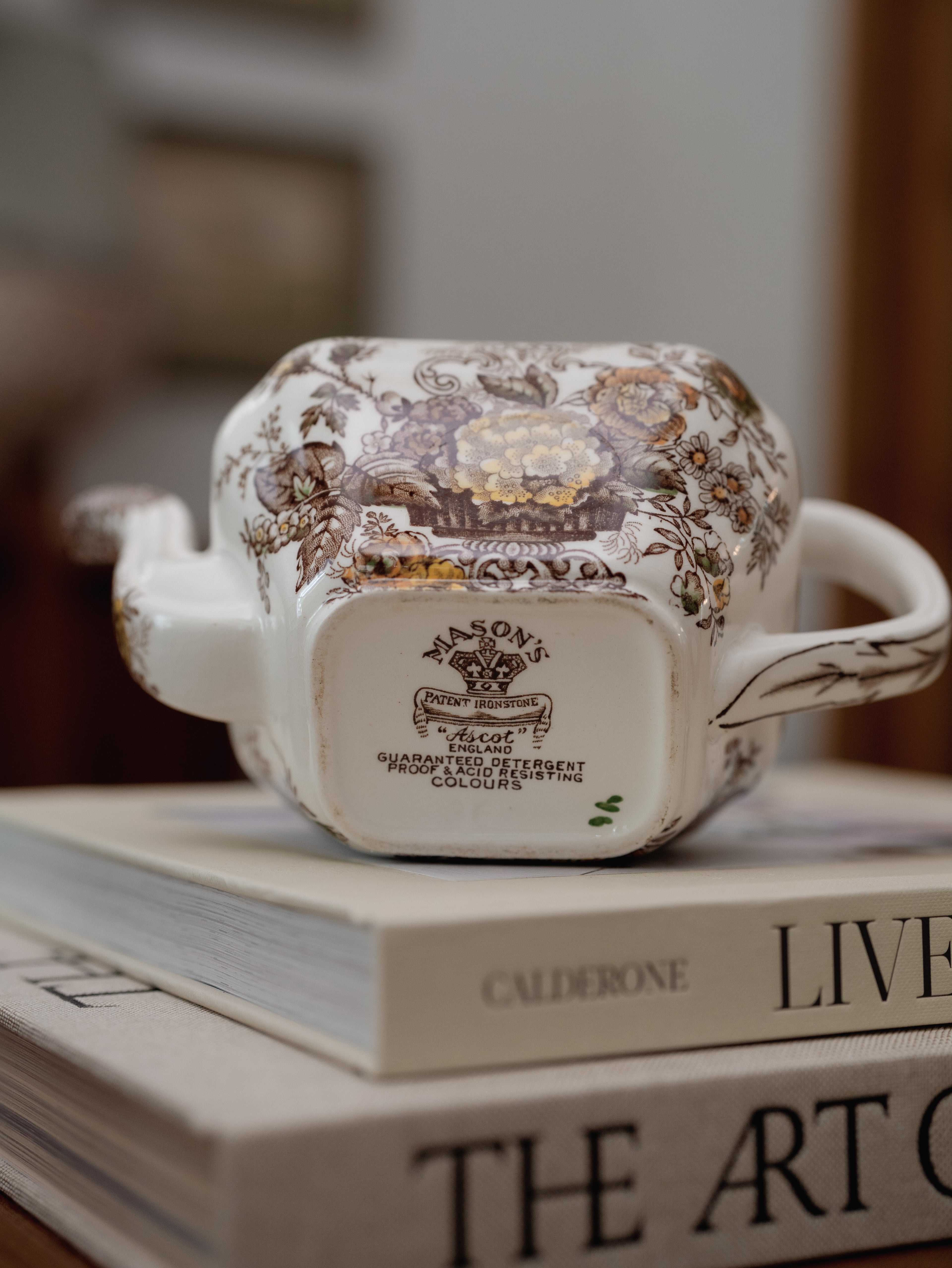 Mason's Ascot Ironstone Teapot - Mint Condition