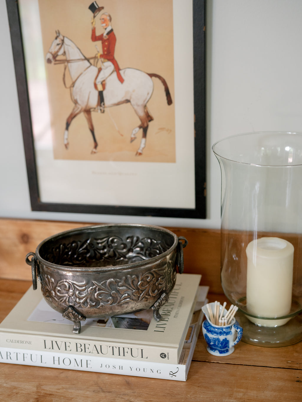Silverplated Footed Jardinière