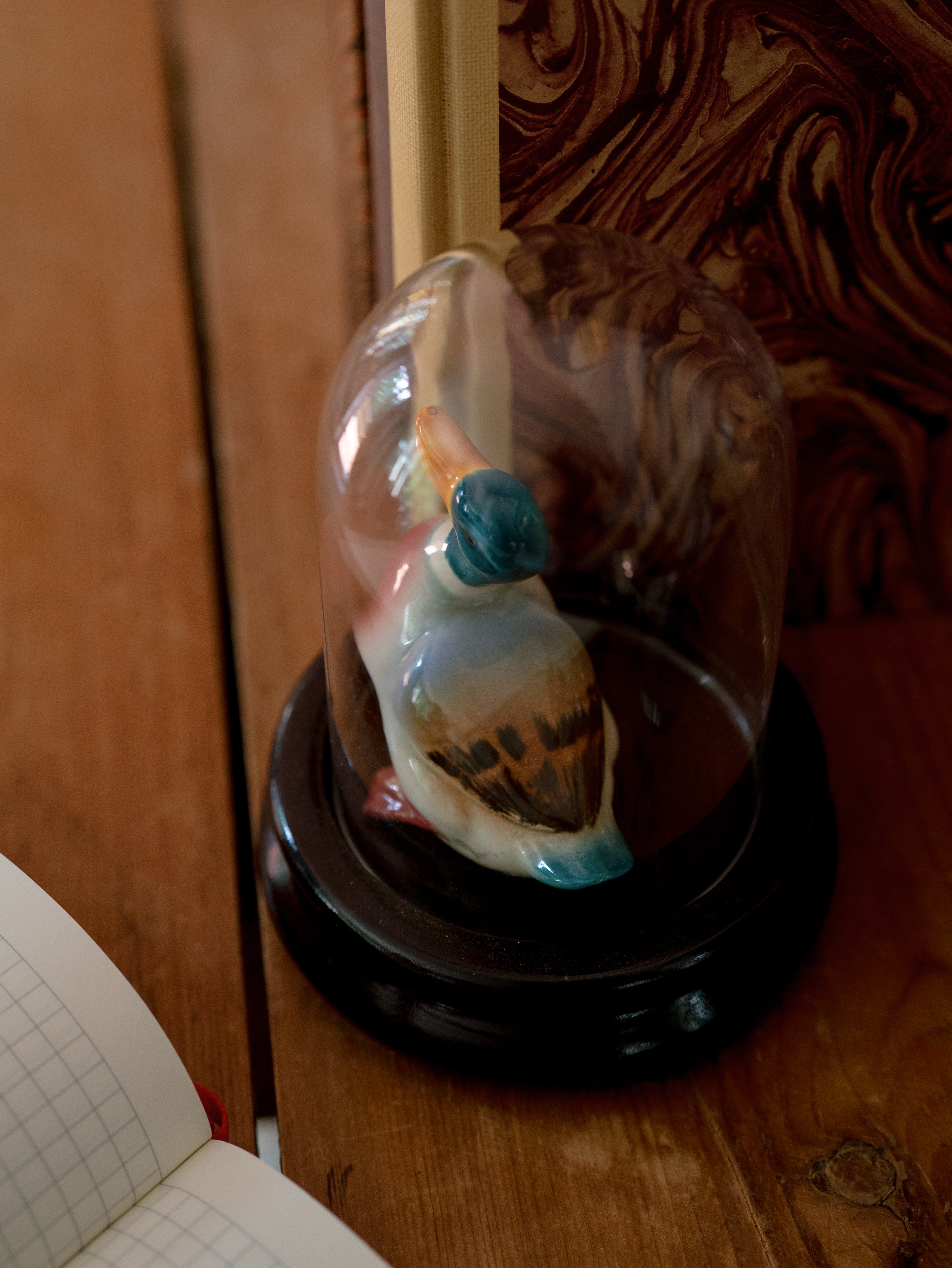 Goebel Mallard Duck With Cloche